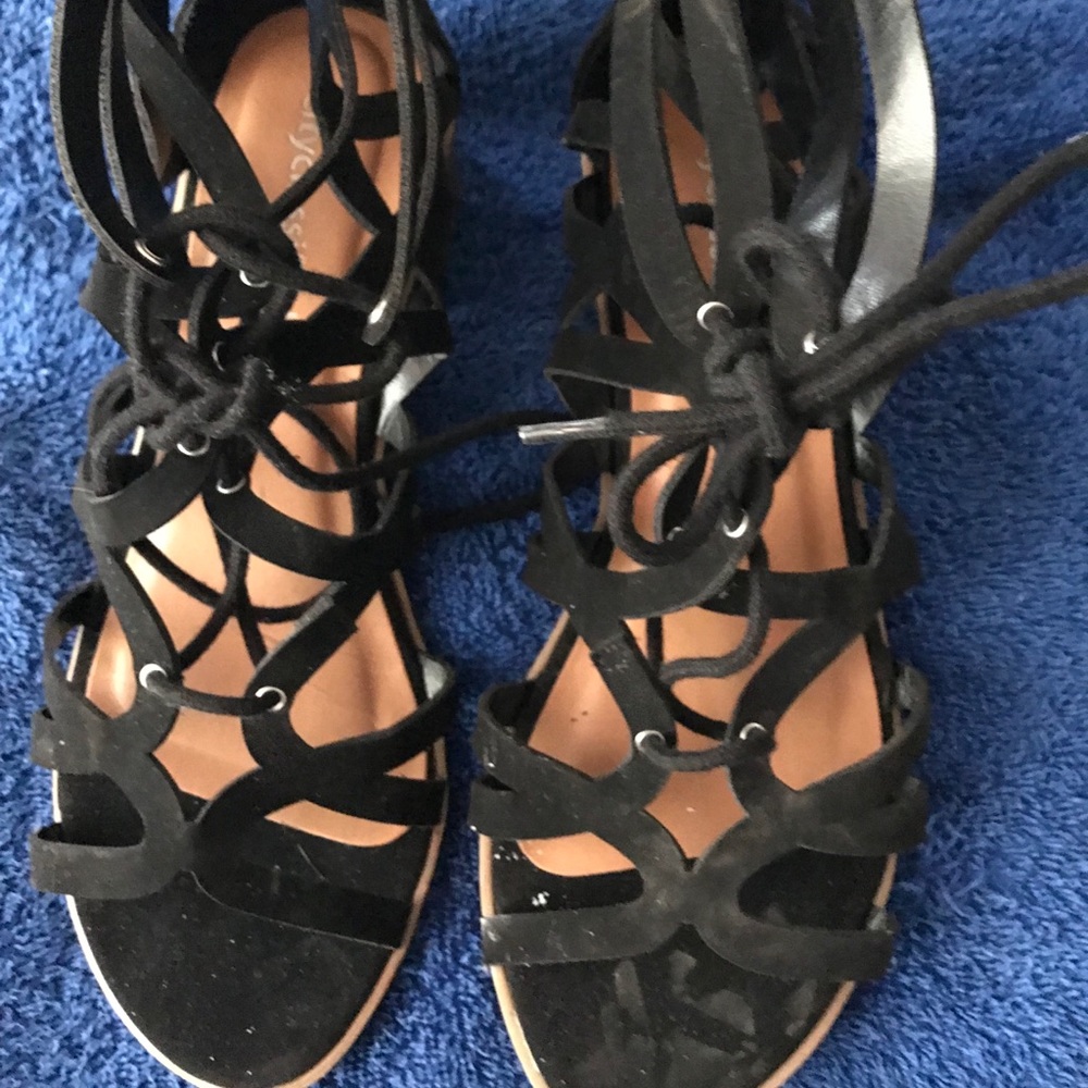 Strap Black Sandals